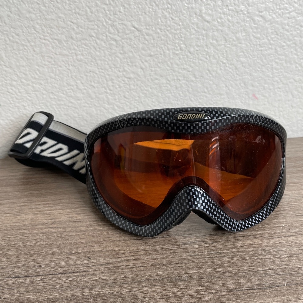 Gordini Unisex Adult Fiberglass Ski Snowboard Goggles Amber Lenses Winter Sports